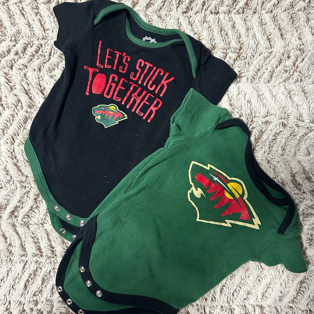 Minnesota Wild Baby Onesie